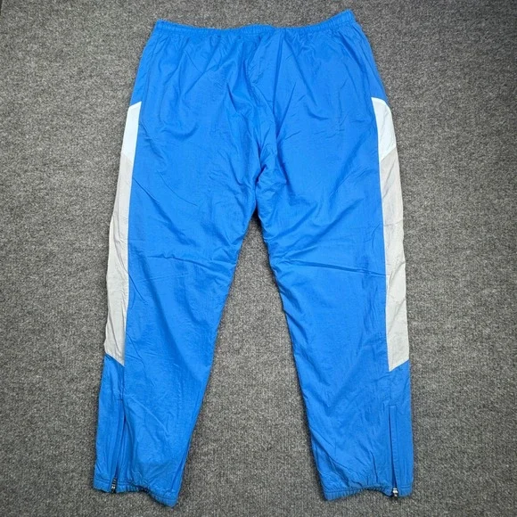 Nike Track Pants Mens XL Blue 1990 Reissue Windbreaker Mesh Lined Swoosh - Picture 5 of 9